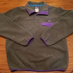 EUC Patagonia Synchilla snap fleece.